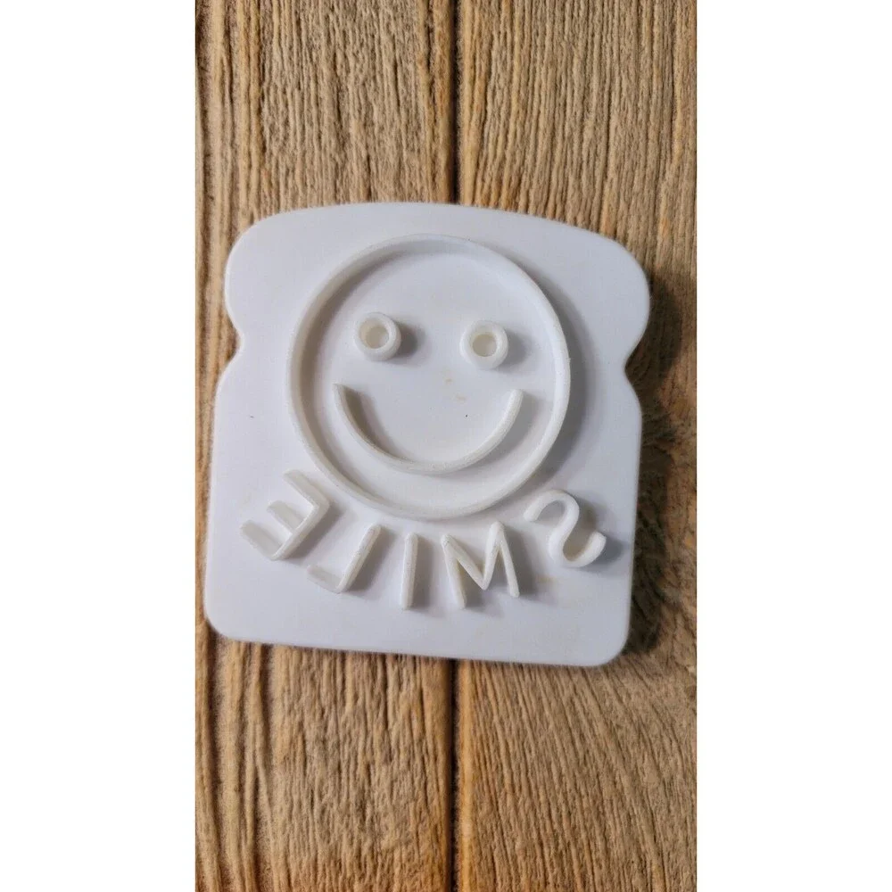 Disney's Goofy, I LOVE YOU, SMILE Happy Face  Toast Stamp ( Open Box )